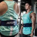 Hustlers Only Weight Lifting Belt with Lever Buckle Genuine Leather Gym Belt for Deadlift, Power Lifting, Bodybuilding, Workout Belt 10mm thickness for Back Support, Lifting Belt for Men and Women. 