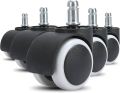 Office Chair Wheel Caster / Chair wheel / Set of 5 Wheels. 
