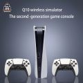 NEW Q10 3D Game Stick 128G Video game console retro home console 2.4G doubles Wireless game controller supporting For PSP. 