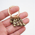 Chess pendant keychain alloy pendant keychain Chess King Queen Rook Knight Pawn Bishop Silver Color Pendant KeyRing jewelry gift. 