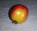1 Piece - Artificial Pomegranate Fruit - Decorative Pomegranate - Styrofoam Pomegranate - Crafted Thermacol Pomegranates (Artificial Fruits). 