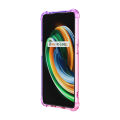 BLKNAIM (4-in-1) For Realme GT Master Edition Case Anti-fall Color Mobile Phone + HD Full Screen Tempered Glass Film + Carbon Fiber Back Film + Lens Film. 