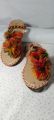 Traditional Balochi Sawas Infused Ladies Chappal - Handcrafted Heritage Sandals for Women, Free Size, Elegant Design. 