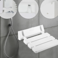 Folding Shower Seat Wall Mounted, Fold Down Shower Bench, Home Care Folding Shower Chair. 
