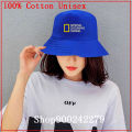 【wenfangdianpu】NATIONAL GEOGRAPHIC CHANNEL Bucket Hats Men Women fashion Summer Fishing Hat Hip Cap Hat chapeau girl caps. 