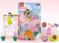 Cute Colourful Fairy Angel Eraser Set Randol Colors and Designs for Birthday Return Gifts. 