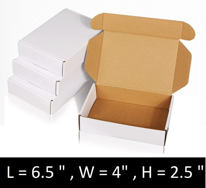 Pack of 50 Hard Boxes For Courier & Gift Packing