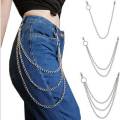 Trousers Wallet Key Chain Rock Punk Hip Hop Waist Chain Pendant Metal Accessories for Jeans Pants. 