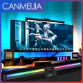 Canmeijia Stepless Dimming PC Monitor Lamp Bar Eye-caring LED Compute Desk Screenbar Light USB Display Screen Hanging Light for Reading. 