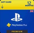 PLAYSTATION PLUS PREMIUM - 12 MONTHS MEMBERSHIP CODE (UK). 