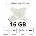 4 in 1 USB flash drive. 
