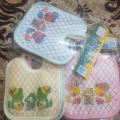 Product new born baby Bibs pack of 3 pieces water resistant high quality bibs. 