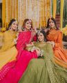 Wedding Collection Silk 3-Piece Stitched Maxi Dress for Women, Medium/Large Sizes. 
