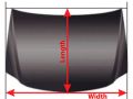 Harley Quinn Printed Customized Car Hood , Door Wrap Sticker Fit Any Car. 