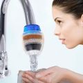 Home 5 layers activated carbon water purifier kitchen tap filter bathroom faucet filter purification tool. 