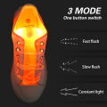 Flash Colorful Fluorescent Stick Shoelaces for Night Running Lazy Sport Shoe Laces. 