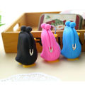 2019 Kawaii Penguin Pouch Cute Silica Gel Coin Purse Holder Cartoon Animal Hasp Small Wallet Girls Change Purse Kid Gift Bags. 
