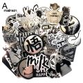 Mal 50Pcs Stylish Stickers Car Motorcycle Skateboard Laptop Luggage Decals Decor. 