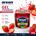Areon Perfume Jel Strawberry – Long Lasting Car Air Freshener Gel | Sweet Strawberry Fragrance for Car, Home & Office. 