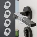1/3/5/10Pcs Door Handle Buffer Anti-collision O-Type Doorknob Stopper Ring Shockproof Pad Buffer Walls Protection Supplies. 