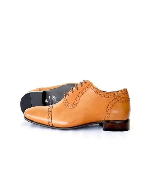 Tan%20Leather%20Shoes%20For%20Men%20-%20Image%205