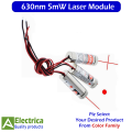 650nm 5mW Red Line Dot Cross Laser Module Head Glass Lens Adjustable Laser Diode Head Industrial Class by ELectrica. 