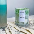 Matcha Latte Candle in Glass – Handmade Drink Style Decorative Candle | 250ml. 