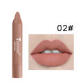 1PC Sexy Dark Red Matte Lipstick Waterproof Velvet Lip Stick Long Lasting Brown Pigments Makeup Easy to Wear Beauty Lips. 