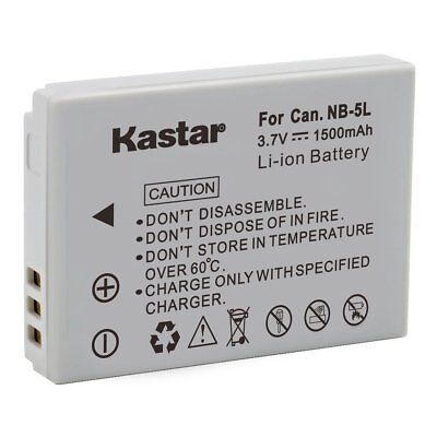 Battery NB-5L NB 5L NB5L Kaster For Canon S110 SX200 SX210 SX220 SX230 IS HS IXUS 850 870 800 860 990