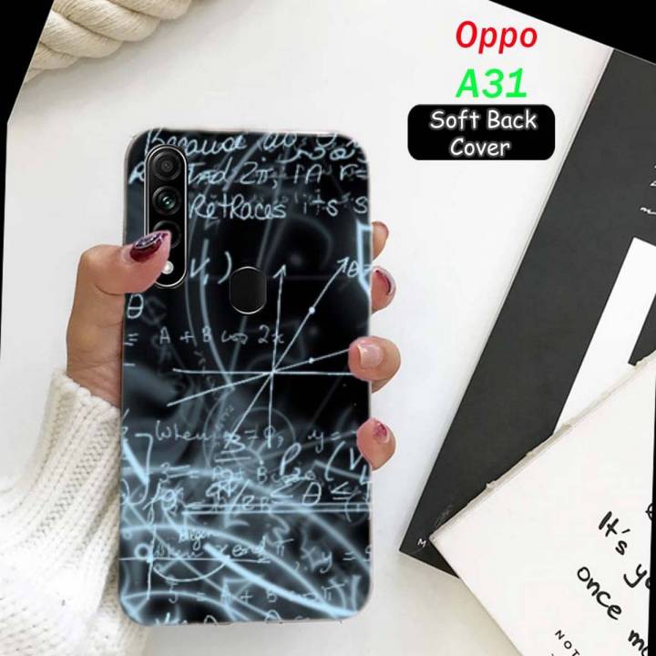 Oppo_A31 Back Cover - Maths - 2Gud Soft Case Cover Pouch
