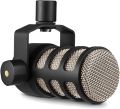 Rode PodMic Cardioid Dynamic Broadcast Microphone, Black. 