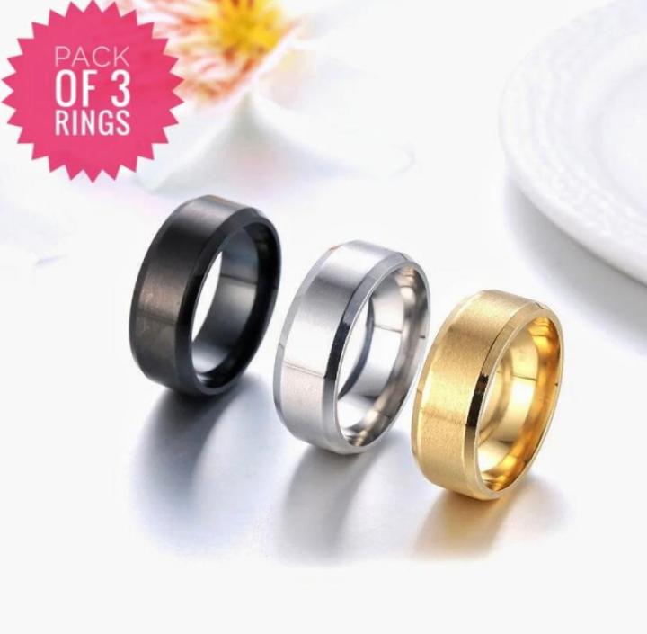 3%20Rings%20Titanium%20Black%20Gold%20&%20Silver%20For%20Boy%20Girls%20-%20Image%204
