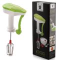 Semi-automatic Mixer Egg Beater Manual Self Turning Stainless Steel Whisk Hand Blender Egg Cream, Easy flow blender 5x faster. 