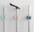 Wall Mounted Mop Strong Home Bathroom Hooks Holder Brush Broom Hanger Storage Rack Bathroom Holder Shower Hooks. 