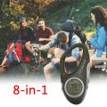 Electronic Altimeter Carabiner Altimeter Handheld Thermometer Outdoor Fishing Weather Forecast Mode Meter Outdoor Gadget. 
