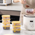 Cute Kitchen Food Storage Box Mini Portable Vegetable Fruit Sealed Preservation Box Refrigerator Food Grade Frozen Meat Organizer. 