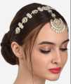Best quality beautiful band matha patti with Kundan work elegant design. 