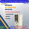 Woxsn WAC-790 30A High-Quality Digital Voltage Protector for Air Conditioners with Automatic Delay & Low/High Voltage Cutoff by Electrica. 