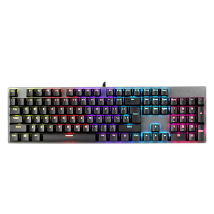 TWI KD-911 Blue Switches Rainbow Lights Mechanical Gaming Keyboard