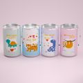 30-Pieces Mini Wet Wipes Tissue in Cartoon Printed Tin Can for Cleaning Face Body for Kids Girls Men Women, Wet Wipes Napkin, Portable Tin Wet Wipes. 