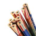 2 Pcs Colorful Pencil Rainbow Color Lead Pencil 4 Mixed Colors Multicolor Student DIY Graffiti Drawing Pencil For Children Kids. 