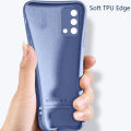 Biruiqu For Oneplus Nord N200 5G Case Liquid Silicone Soft Gel Rubber Shockproof Cover. 