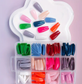 576/288/144 Colorful  Artifical Acrylic Nails. 