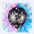 Baby Gender Reveal Confetti Balloon - 36 Inch Big Black Balloons x1with Pink and Blue Confetti Packs for Boy or Girl - Baby Shower Gender Reveal Party Supplies Decoration Kit. 