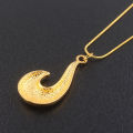 Women Fashion Necklace Hook Ladybug Fox Tail Hanging Bell Black Cat Pendant Necklace. 