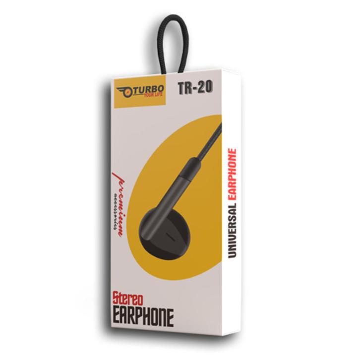 TURBO TR-20 EARPHONE | Daraz.pk