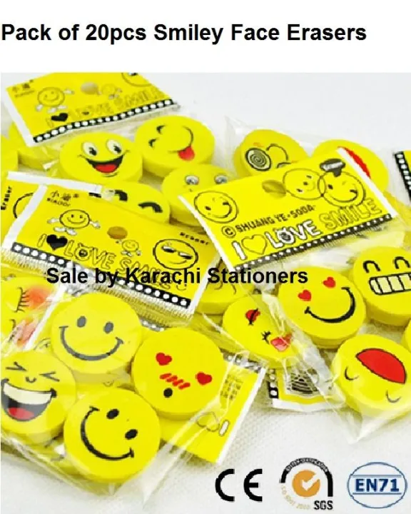 20%20Pcs%20-%20Smiley%20Face%20Eraser%20Cartoon%20Eraser%20-%20Image%203