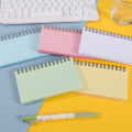 50Sheets/Book Simple Style Horizontal Line Notebook Creative Tearable Coil Book Journal Notebooks Students Stationery Office Supplies. 
