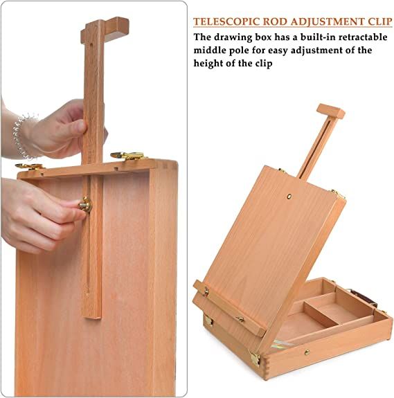 Portable%20Painting%20Storage%20Box%20Easel%20Beechwood%20Easel%20Box%20Adjustable%20Table%20Ske.tch%20Box%20Easel%20Wooden%20Artist%20Storage%20Case%20Easel%20for%20Drawing,%20Painting%20-%20Image%207