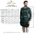 Shahid Afridi Faiz - Two Toned (Sage/White) Kurta. 